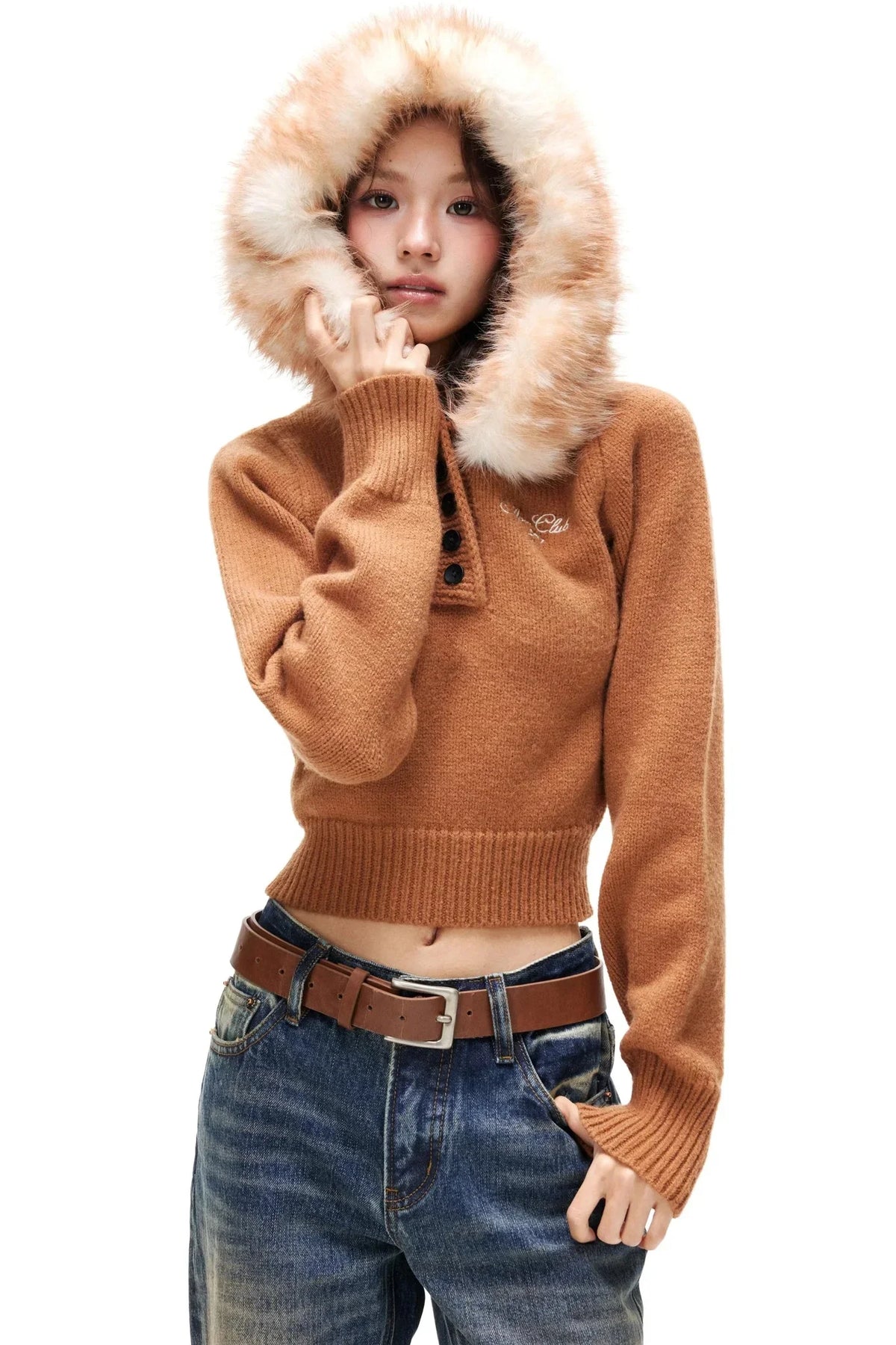Retro Deer Pattern Sweater