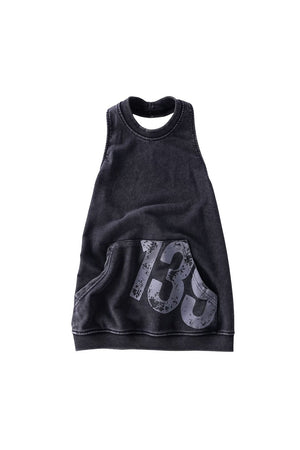 Retro Digital Print Vest