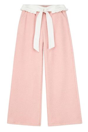 Retro Fleece Straight Pants