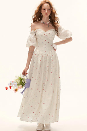 Retro Floral Reversible Dress