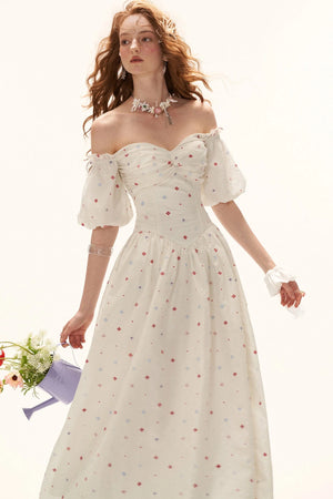Retro Floral Reversible Dress