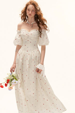 Retro Floral Reversible Dress