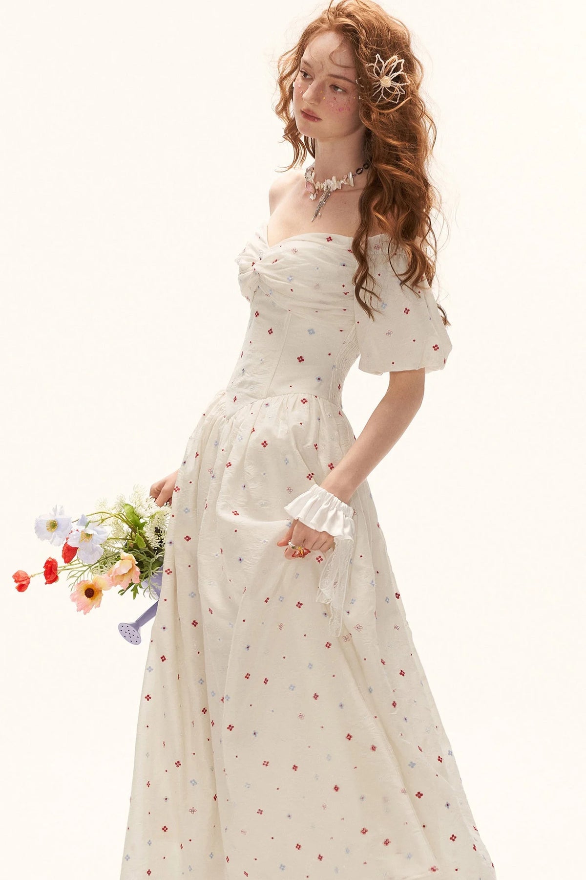 Retro Floral Reversible Dress