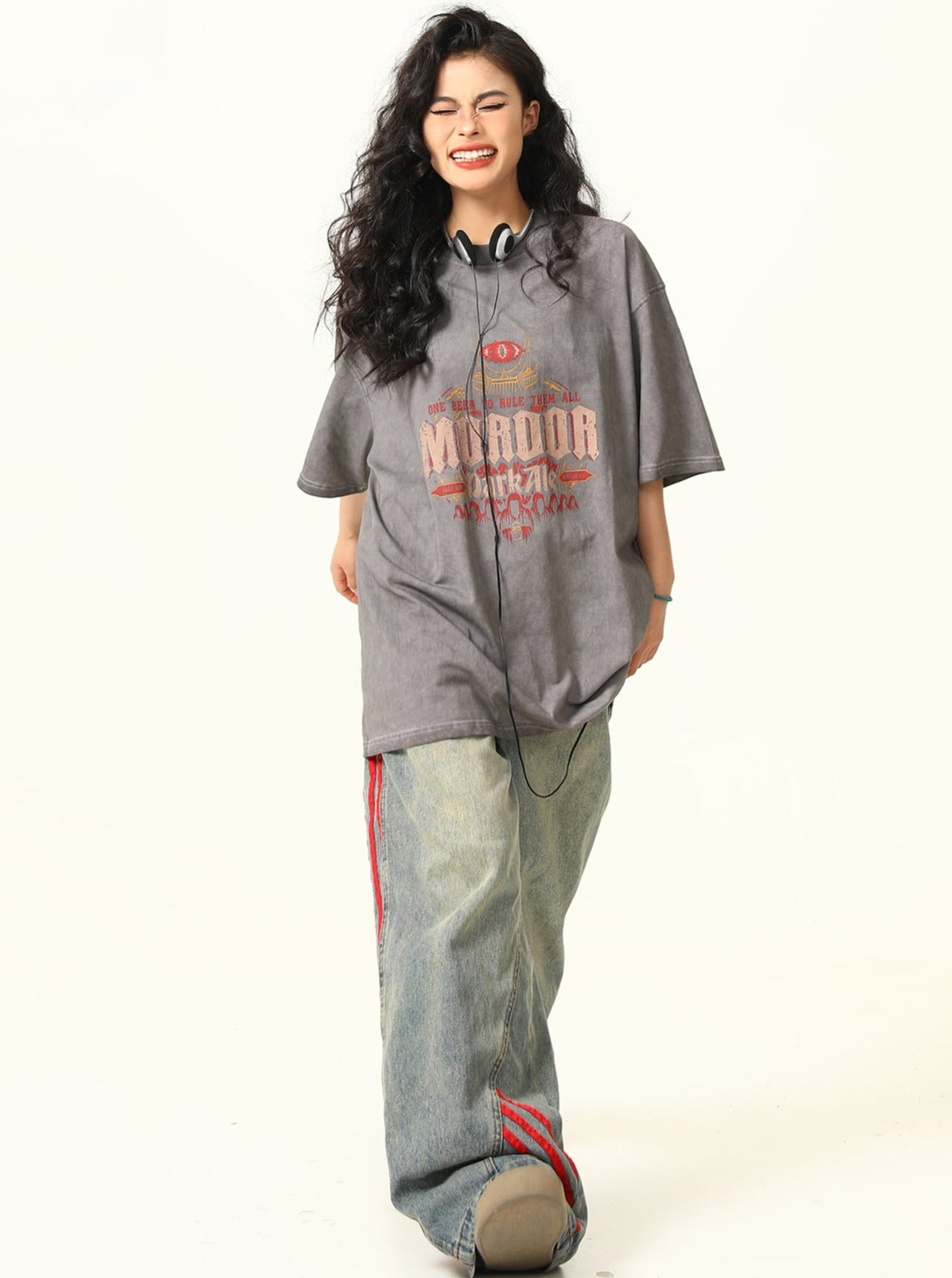 Retro High Street Print T-Shirt