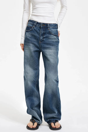 Retro Japanese Denim Pants