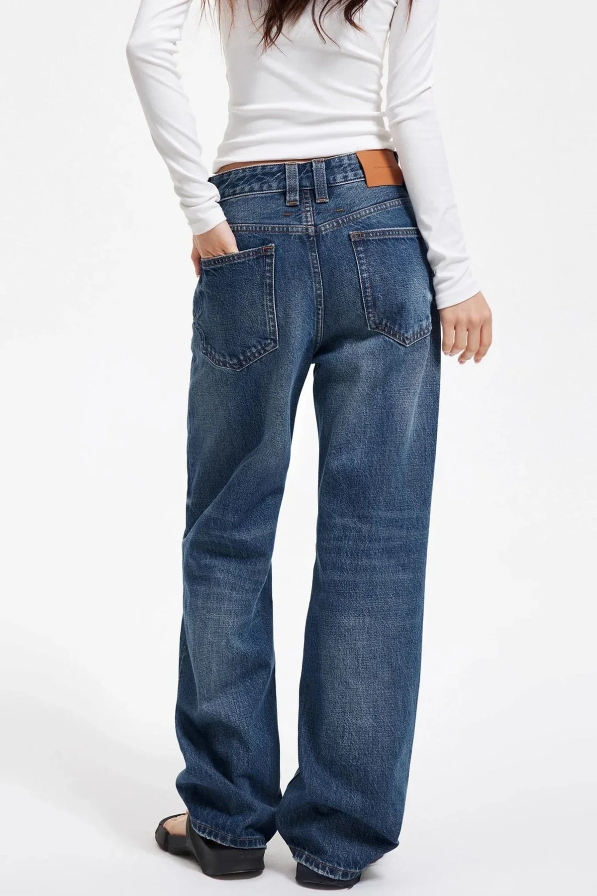 Retro Japanese Denim Pants