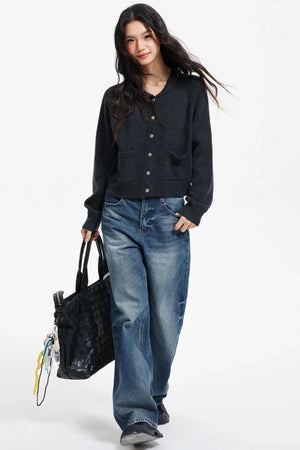 Retro Japanese Denim Pants