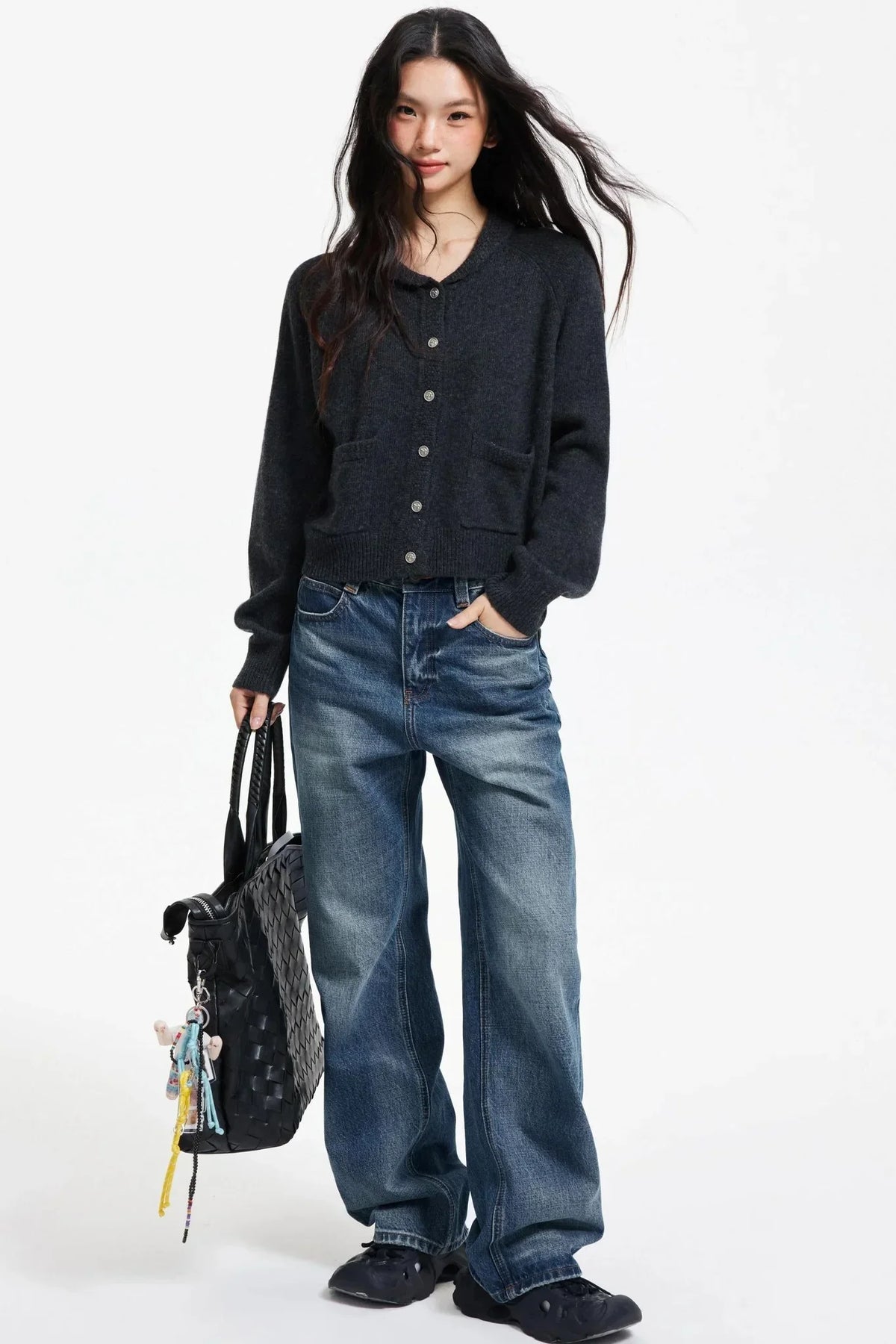 Retro Japanese Denim Pants