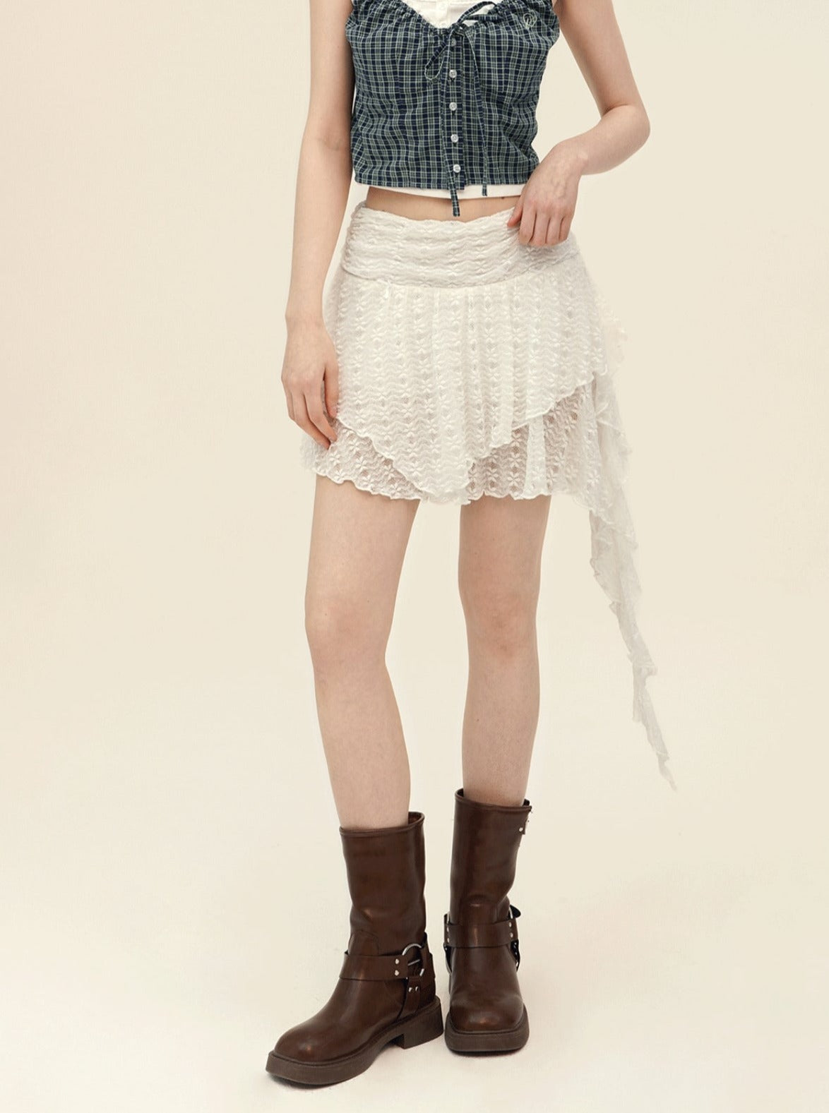 Retro Lace Camisole Set-Up