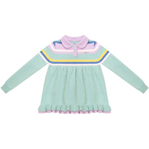 Retro Lace Collar Sweater