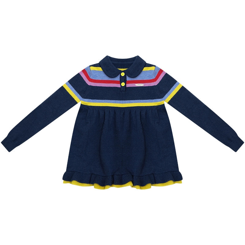 Retro Lace Collar Sweater