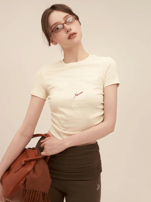 Retro Lace Patch Crop Set-Up