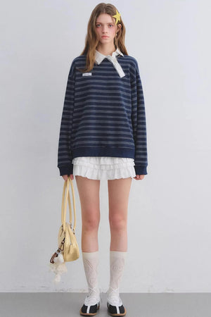 Retro Lace Patchwork Top