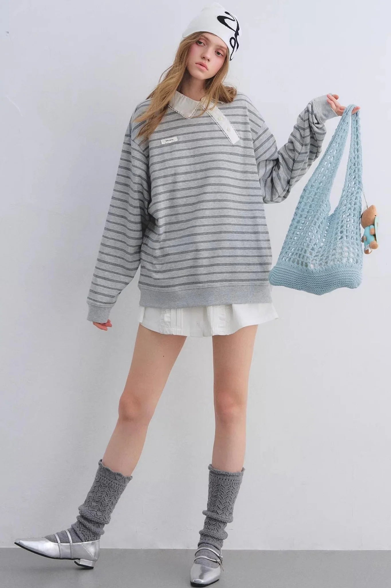 Retro Lace Patchwork Top