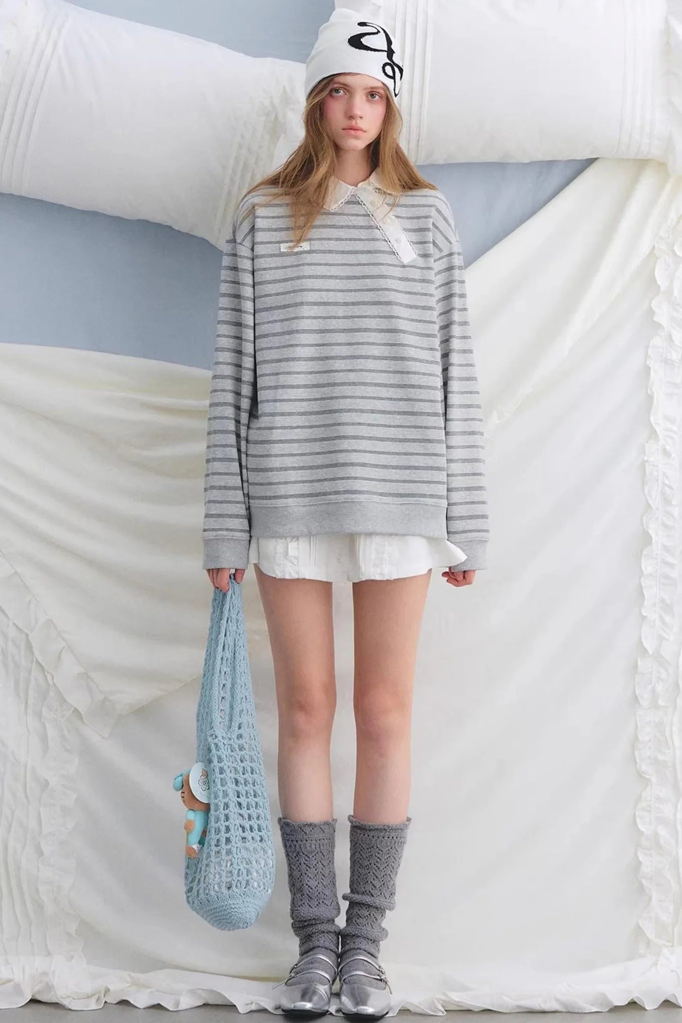 Retro Lace Patchwork Top