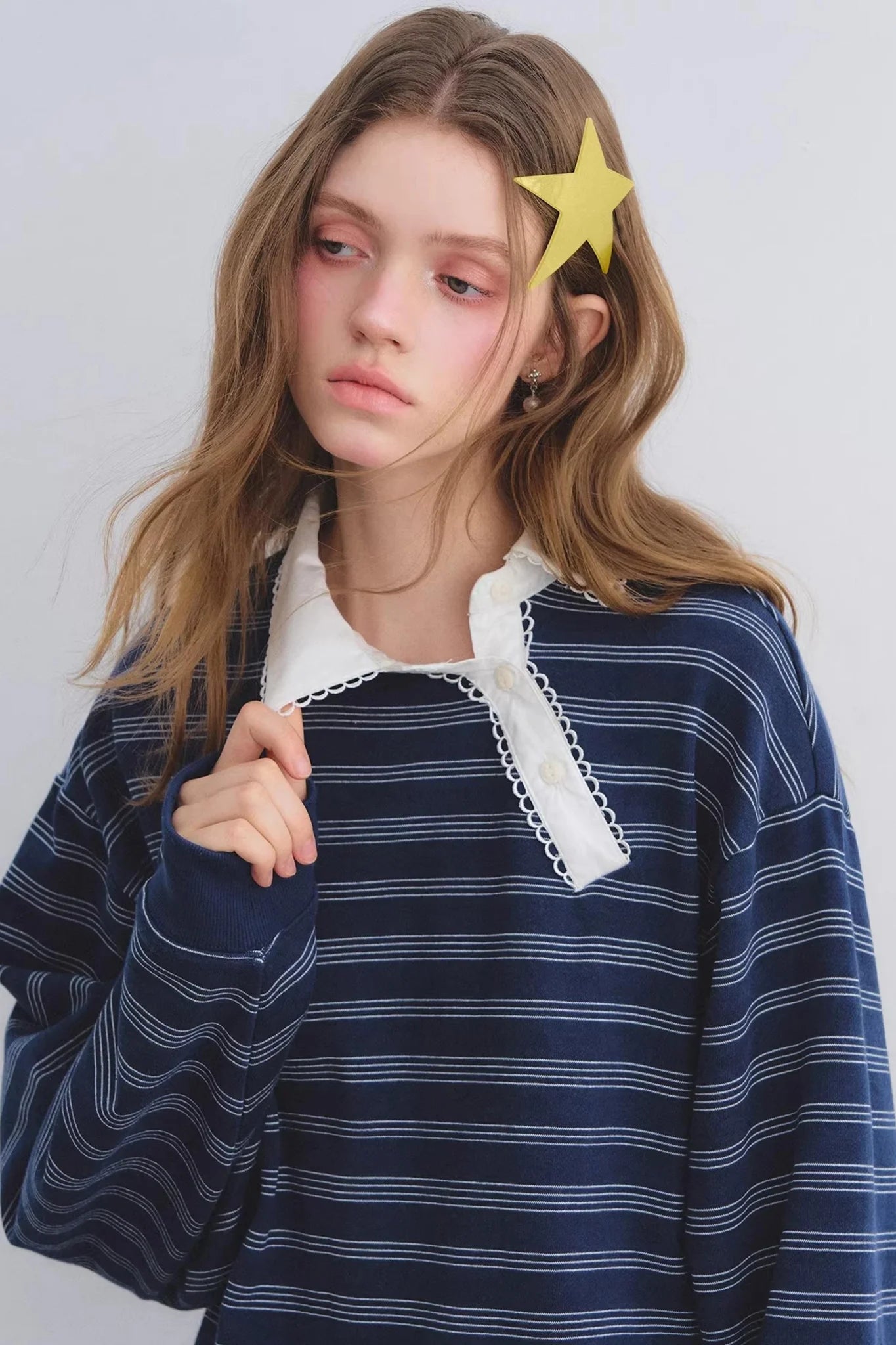 Retro Lace Patchwork Top