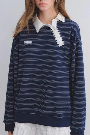 Retro Lace Patchwork Top