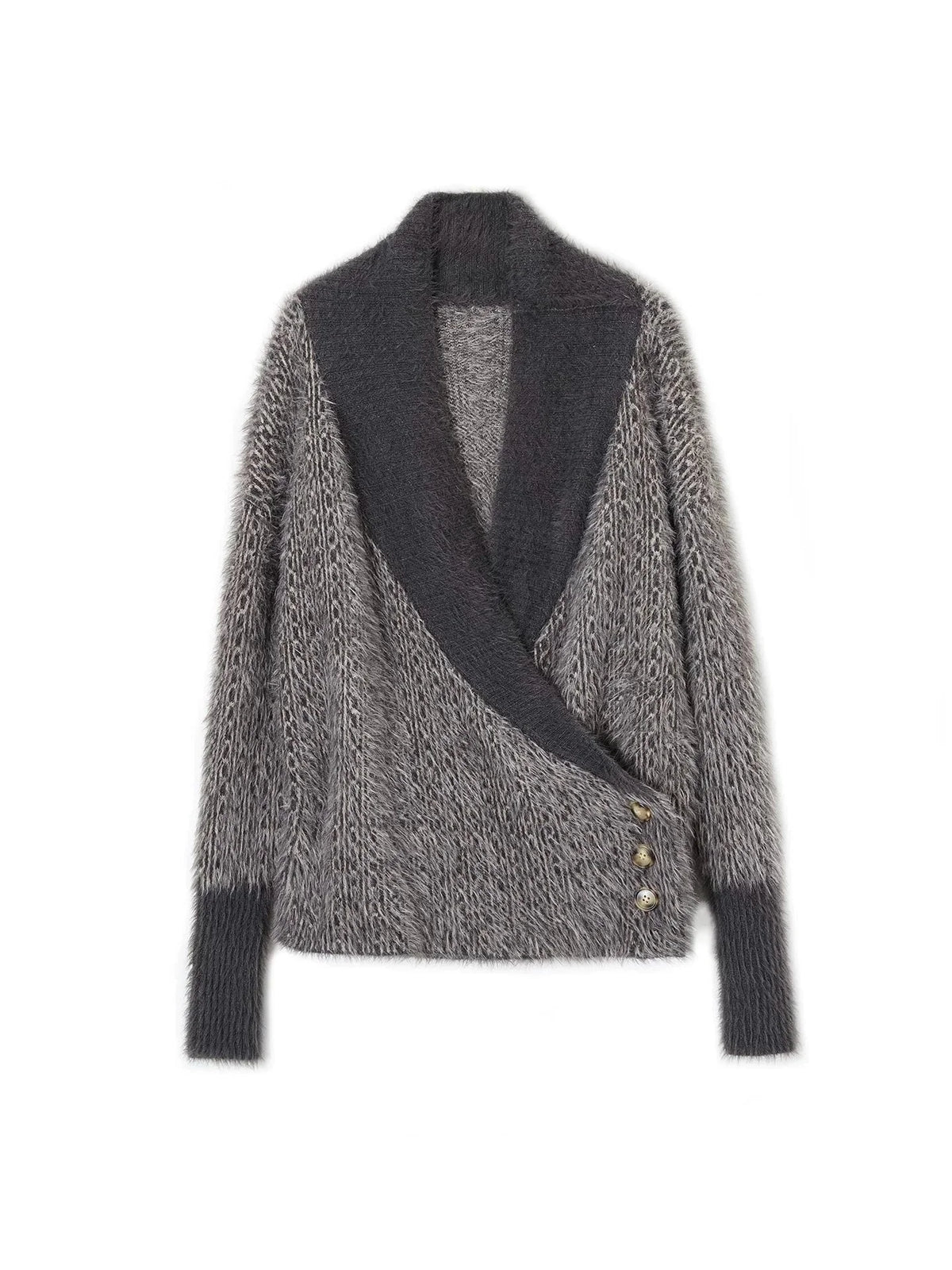 Retro Leopard Print Cardigan Set-Up