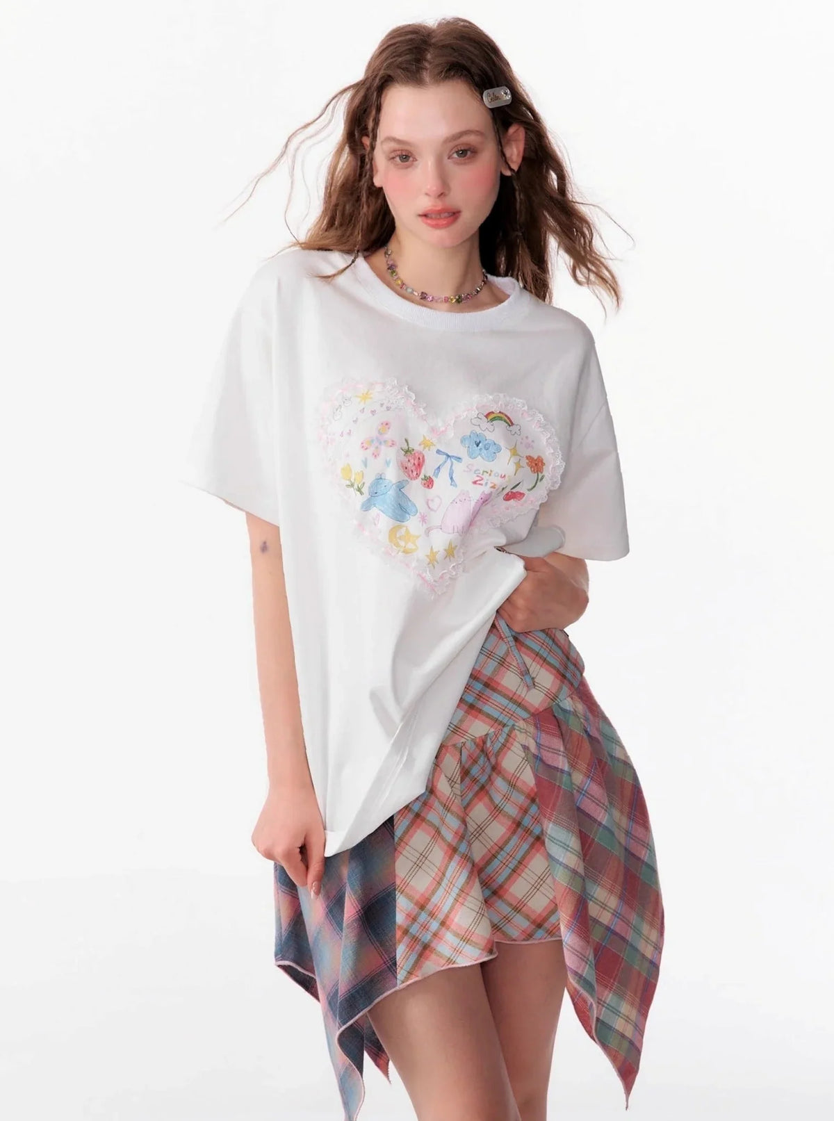 Retro Loose Graffiti T-Shirt