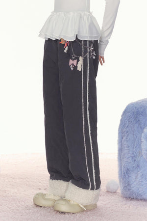 Retro Loose Warm Pants
