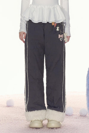 Retro Loose Warm Pants