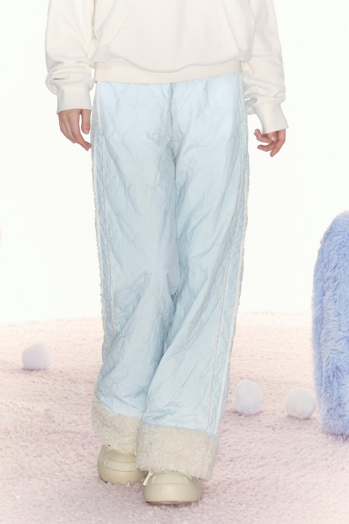 Retro Loose Warm Pants