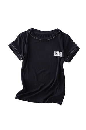 Retro Lyocell Black Top