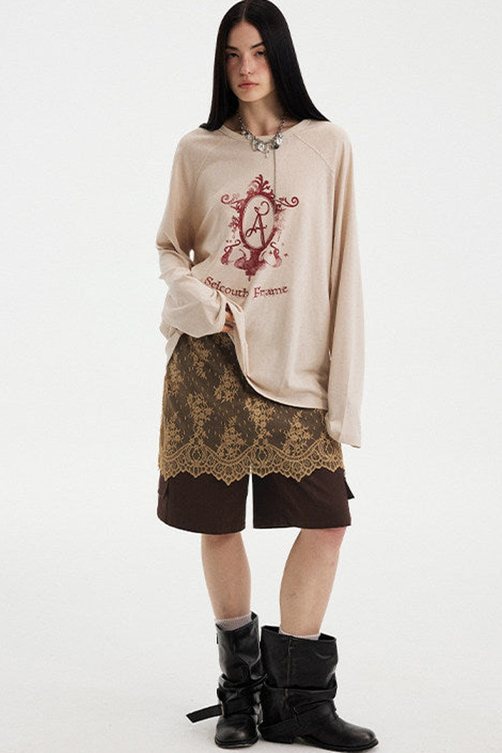 Retro Magic Mirror Long Sleeve Tee