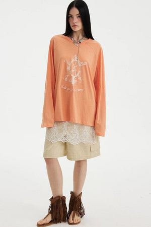 Retro Magic Mirror Long Sleeve Tee
