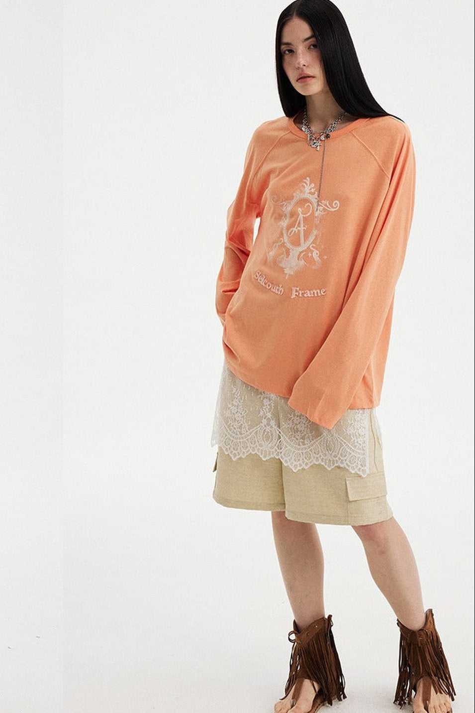 Retro Magic Mirror Long Sleeve Tee