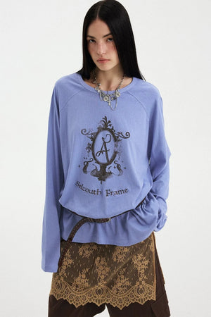 Retro Magic Mirror Long Sleeve Tee