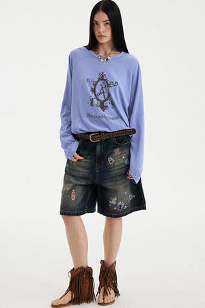 Retro Magic Mirror Long Sleeve Tee