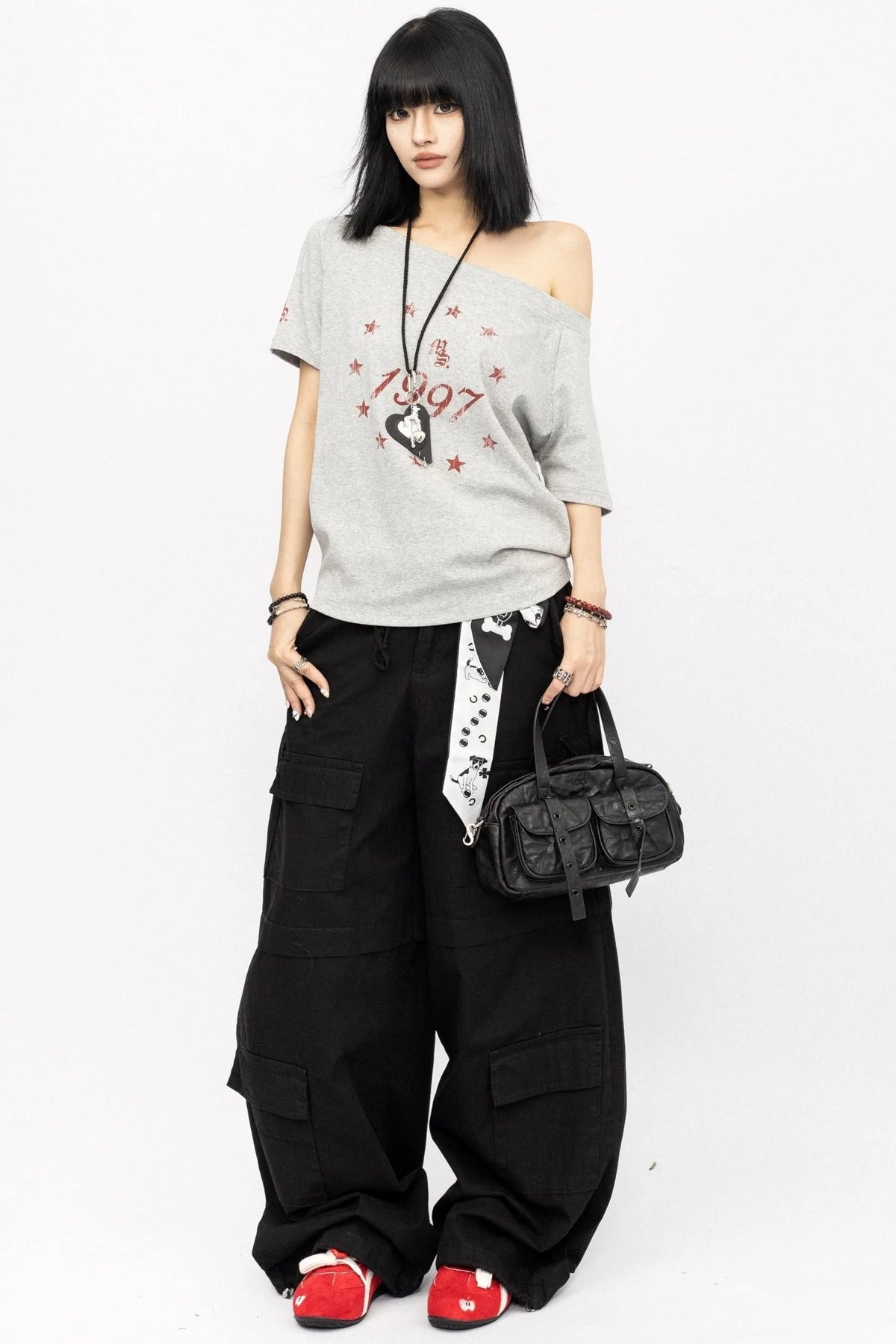 Retro Multi-Pocket Work Pants