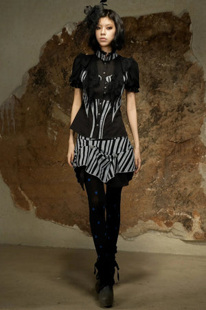 Retro Palace Puff Sleeve Blouse