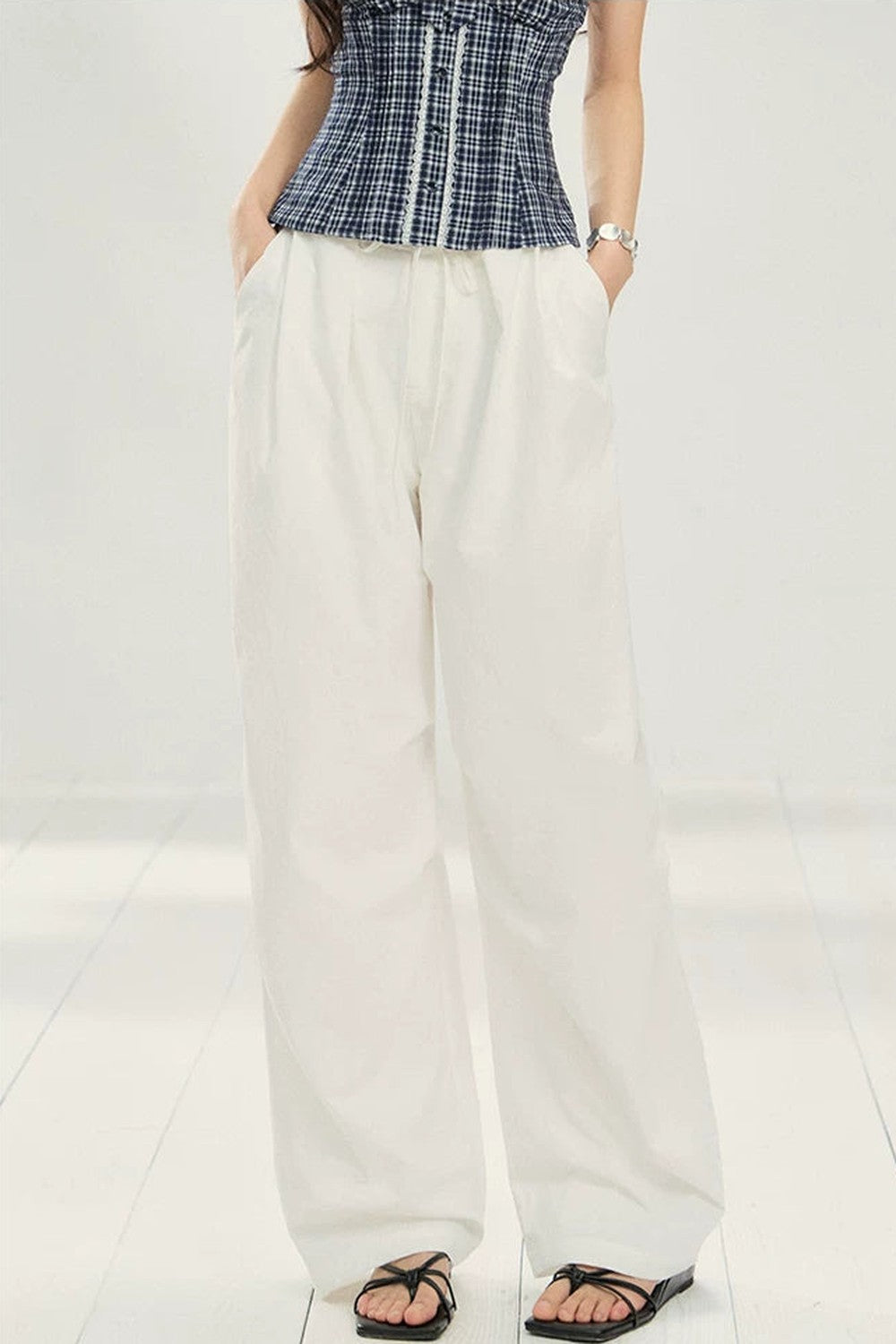 Retro Parachute Workwear Pants