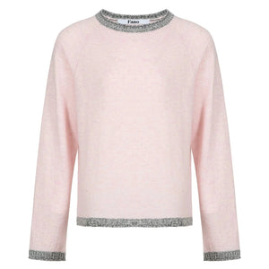 Retro Pink Wool Top