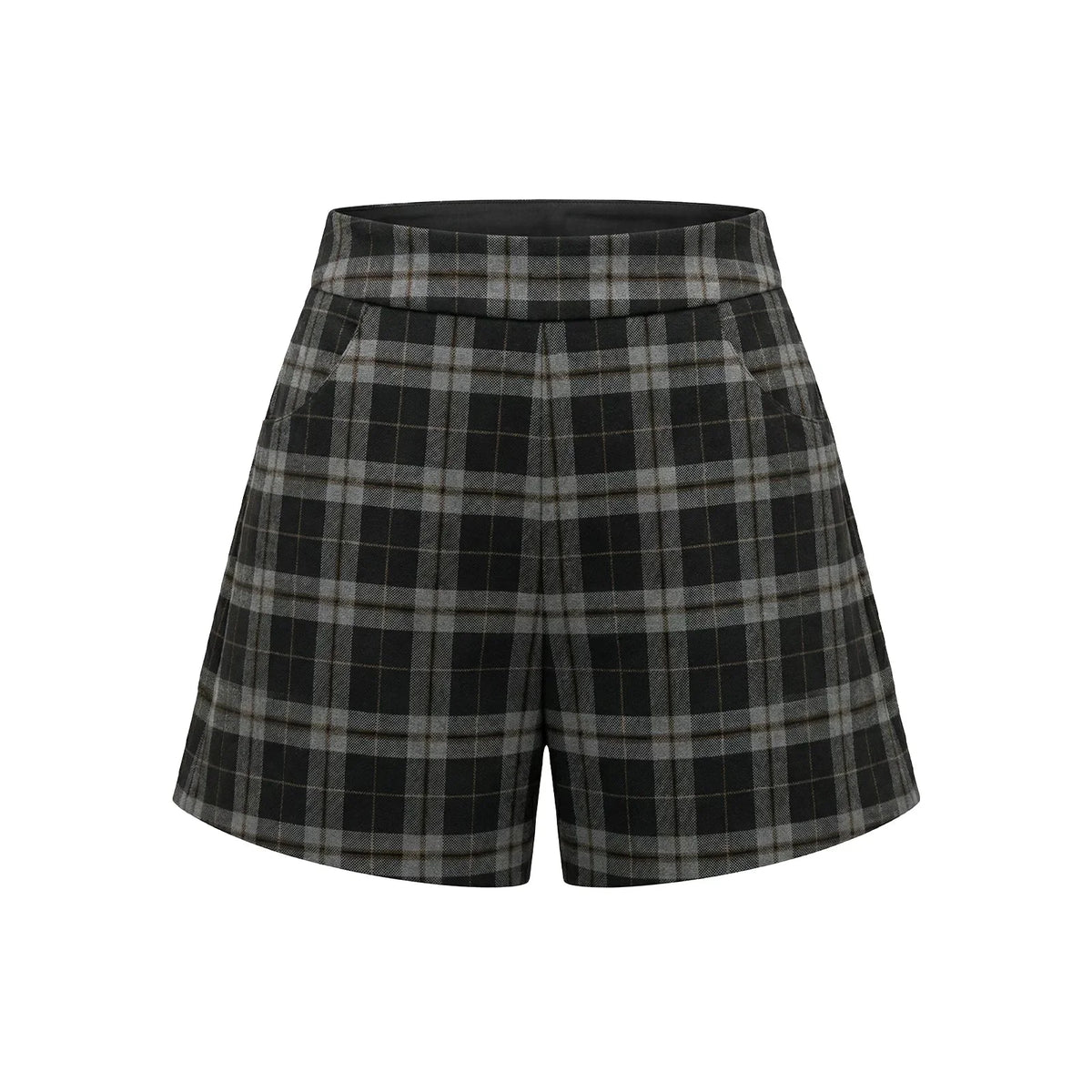 Retro Plaid Polo Skirt Set-Up