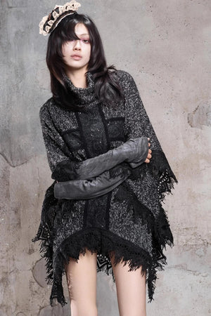 Retro Punk Cross Cloak