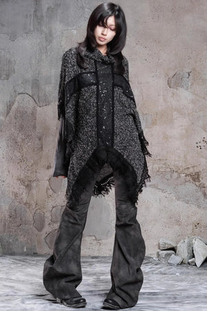 Retro Punk Cross Cloak