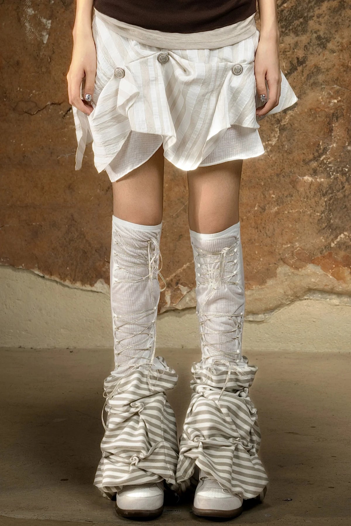 Retro Punk Leg Warmers