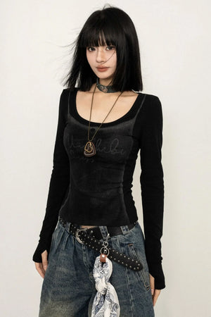 Retro Rivet PU Leather Belt