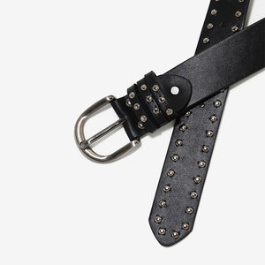 Retro Rivet PU Leather Belt
