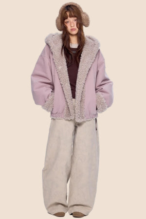 Retro Scimitar Wide-Leg Pants