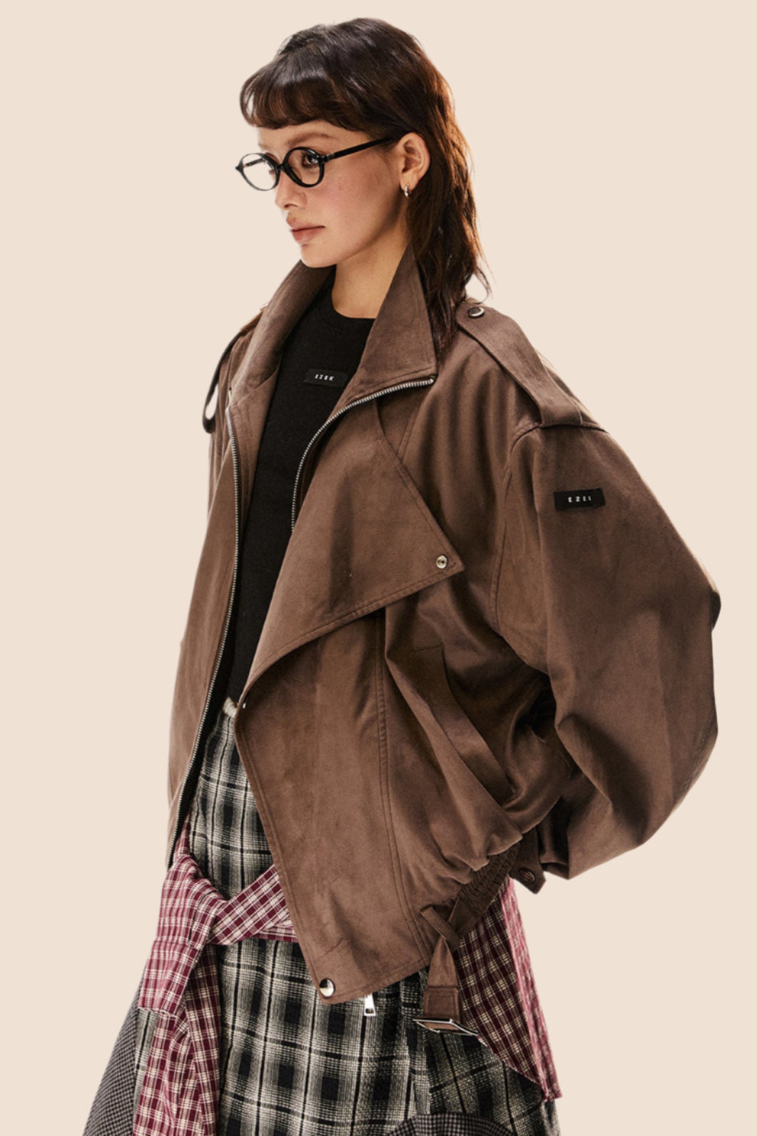 Retro Sheepskin Maillard Loose Jacket