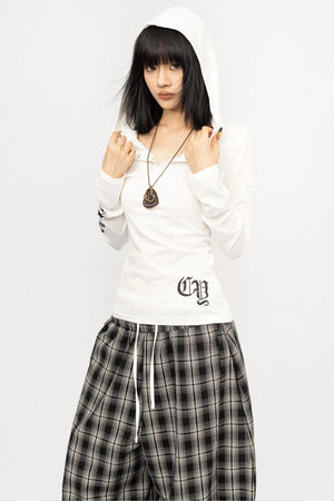 Retro Slim Sunscreen Smock Top
