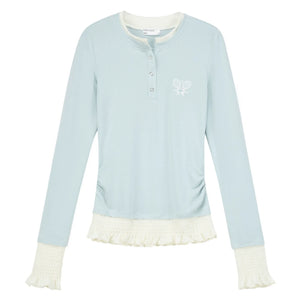 Retro Slim Waist Knit Sweater
