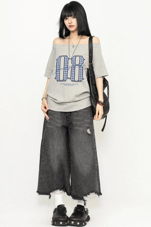 Retro Spice Girls One-Shoulder Tee