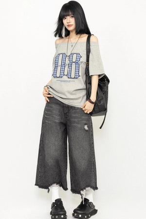 Retro Spice Girls One-Shoulder Tee