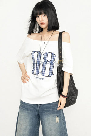 Retro Spice Girls One-Shoulder Tee