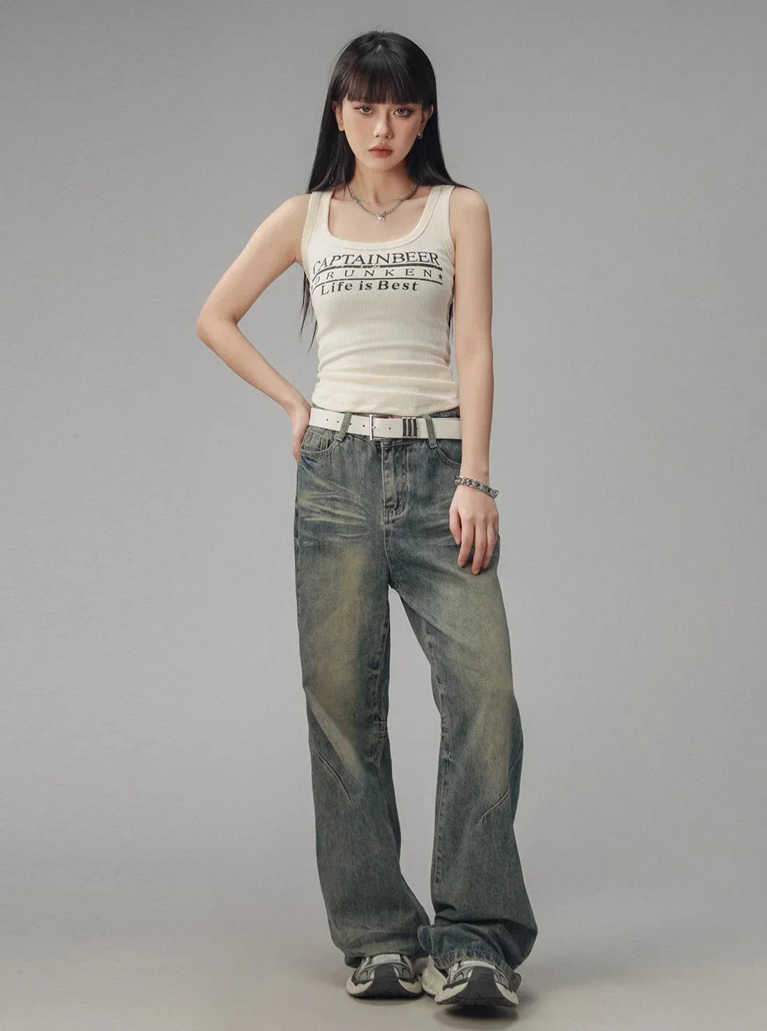 Retro Spicy Tight Tank Top
